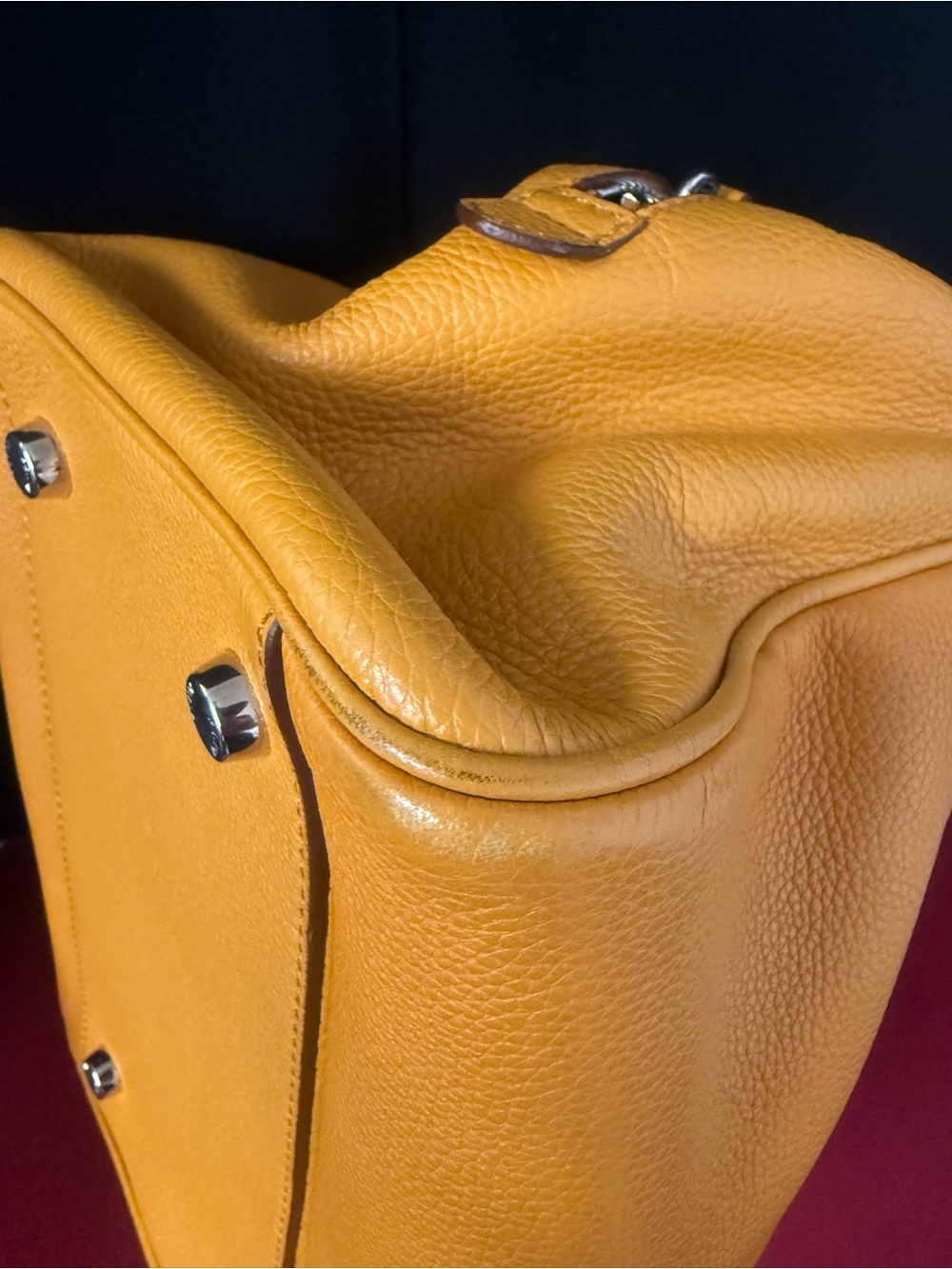 Authentic Fendi Leather Handbag - Picture 10 of 14